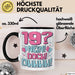 19er Geburtstag Geschenk Männer Frauen 19 Nein Doch Ohhhh Lustiger Spruch Geschenkidee Kaffee-Becher Trendation