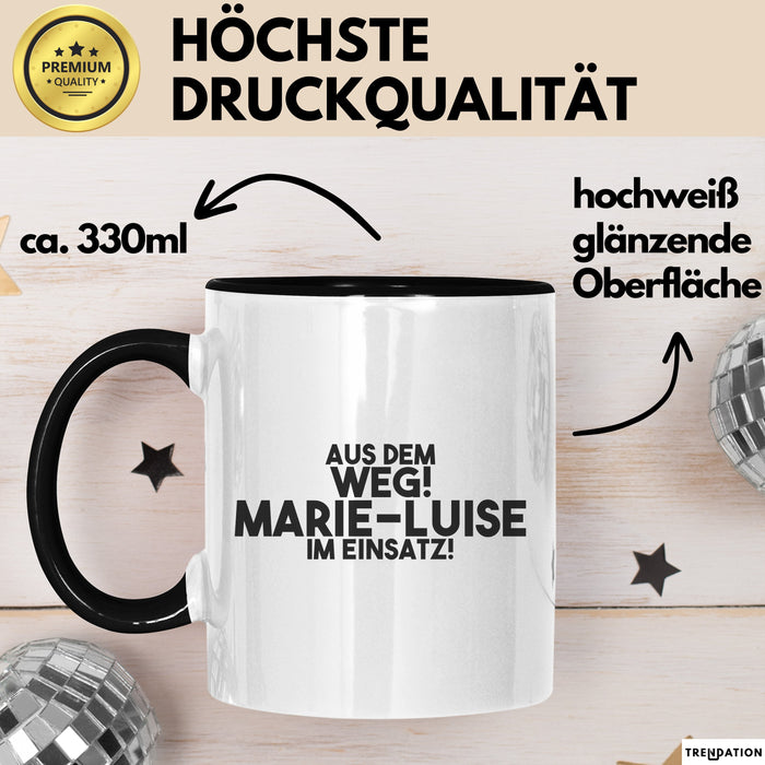 Marie-Luise Tasse Aus Dem Weg! Marie-Luise Im Einsatz! Geschenk