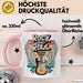 Gitarre Musikliebhaber Musiker Gitarrist Tasse Geschenk Lustige Geschenkidee Spruch Rock’n’Roll Rosa Trendation