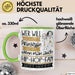 Hip-Hop-Fan Tasse Geschenk Spruch Wer Will Schon Prinzessin Sein Wenn Man Auch Hip-Hop-Fan Sein Kann Grün Trendation