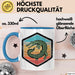 Krokodil Tier Tasse Geschenk Lustige Geschenkidee Spruch Blau Trendation