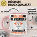 Keyboarder Tasse Geschenk für Keyboarder Geburtstag Lustiger Spruch Kaffee-Becher Was Ist Deine Superkraft Rosa Trendation