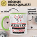 Musikerin Weil Es Keinen Schöneren Beruf Gibt Tasse Geschenk für Eine Musikerin Lustig Grün Trendation