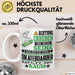 Skateboarder Geschenk Tasse Lustiger Spruch Erheben Sie Sich Der Skateboarder Betritt den Raum Weiß Trendation