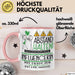 Influencerin Tasse Geschenk Lustig Abstand Halten Hochleistungs-Influencerin Mit Drang Zur Perfektion Bei Der Arbeit Rosa Trendation