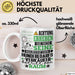 Hundebedarfsverkäufer Geschenk Tasse Lustiger Spruch Erheben Sie Sich Der Hundebedarfsverkäufer Betritt den Raum Weiß Trendation