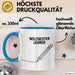 Unterricht Lehrer Wertschätzung Tasse Geschenk Lustige Geschenkidee Spruch Weltbester Lehrer Blau Trendation