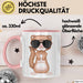 Frettchen Tasse Geschenk Sonnenbrille Grafik Lustige Geschenkidee Rosa Trendation