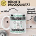 Tierarzthelfer Tasse Geschenk für Tierarzthelfer Geburtstag Lustiger Spruch Kaffee-Becher Was Ist Deine Superkraft Weiß Trendation