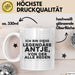 Antje Tasse Ich Bin Diese Legendaere Antje, Von Der Alle Reden Geschenk Weiß Trendation