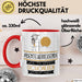 Abenteuerreisende Weil Es Keinen Schöneren Beruf Gibt Tasse Geschenk für Eine Abenteuerreisende Lustig Rot Trendation