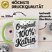 Katrin Tasse Geschenk Original 100% Katrin Geschenkidee Geburtstag Grün Trendation