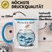 Büroarbeit Kollege Abschied Tasse Geschenk Lustige Geschenkidee Spruch Alles Gute Für Die Zukunft Blau Trendation