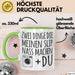 Valentinstag Beziehung Tasse Geschenk Lustige Geschenkidee 2 Dinge Die Meinen Nass Machen Grün Trendation