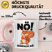 Eichhörnchen Tierliebhaber Tasse Geschenk Lustige Geschenkidee Spruch Nö Einfach Nö Rosa Trendation