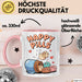 Meerschweinchen Tier Tasse Geschenk Lustige Geschenkidee Happy Pills Rosa Trendation