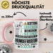 Hundefriseur Geschenk Tasse Lustiger Spruch Erheben Sie Sich Der Hundefriseur Betritt den Raum Rosa Trendation