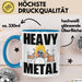 Chemiker Tasse Geschenk Punk Rock Spruch Geschenkidee Wissenschaftler Blau Trendation