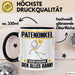 Patenonkel Tasse Geschenk für Patenonkel Der Mann Der Alles Kann Geschenkidee zum Geburtstag Schwarz Trendation