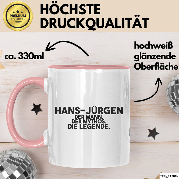 Hans-Juergen Tasse Hans-Juergen – Der Mann. Der Mythos. Die Legende.