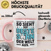 Bester Sohn Kinder Tasse Becher Geschenk Lustige Geschenkidee Spruch So Sieht Der Beste Sohn Der Welt Aus Rosa Trendation