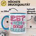 25er Geburtstag Geschenk Männer Frauen 25 Nein Doch Ohhhh Lustiger Spruch Geschenkidee Kaffee-Becher Blau Trendation