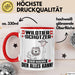 Wildtierschützer Tasse Geschenk für Wildtierschützer Der Mann Der Alles Kann Geschenkidee zum Geburtstag Rot Trendation