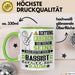 Bassist Geschenk Tasse Lustiger Spruch Erheben Sie Sich Der Bassist Betritt den Raum Grün Trendation