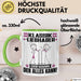 Klassikliebhaber Tasse Geschenk für Klassikliebhaber Der Mann Der Alles Kann Geschenkidee zum Geburtstag Grün Trendation