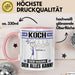 Koch Tasse Geschenk für Koch Der Mann Der Alles Kann Geschenkidee zum Geburtstag Rosa Trendation