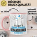 Gesangslehrer Geschenk Tasse So Gut Kann Nur Ein Gesangslehrer Aussehen Geschenkidee Kaffee-Becher Rosa Trendation