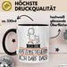 Geschenk für Katzenbetreuerin Tasse Lustige Geschenkidee Geburtstag Ich Bin Katzenbetreuerin Ich Darf Das Trendation