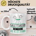 Balletttänzerin Geschenk Tasse Becher Die Frau Die Allen Kann Geschenkidee für eine Balletttänzerin Lustig Weiß Trendation