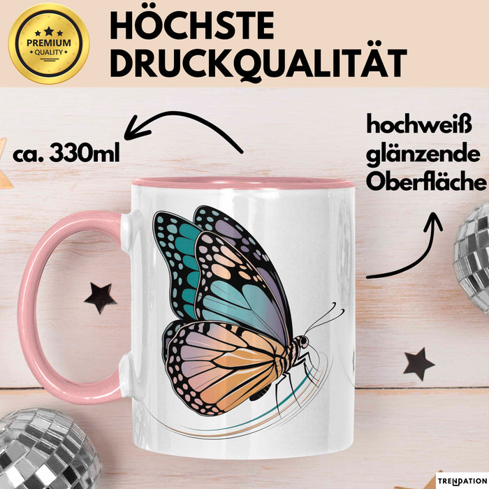 Lebensexperte Tasse Geschenkidee Persönlichkeitsentwickler Rosa Trendation