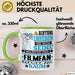 Filmfan Geschenk Tasse Lustiger Spruch Erheben Sie Sich Der Filmfan Betritt den Raum Grün Trendation