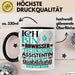 Abwassertechnische Assistentin Ausbildung Start Geschenk Tasse Ich Bin Abwassertechnische Assistentin In Der Ausbildung Ich Darf Das Kaffee-Becher Geschenkidee Schwarz Trendation