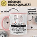 Slackline-Instruktorin Geschenk Tasse So Gut Kann Nur Eine Slackline-Instruktorin Aussehen Geschenkidee Geburtstag Weihnachten Lustig Rosa Trendation