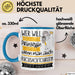 Rucksacktouristin Tasse Geschenk Spruch Wer Will Schon Prinzessin Sein Wenn Man Auch Rucksacktouristin Sein Kann Blau Trendation