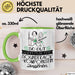 Soundtrack-Komponistin Geschenk Tasse So Gut Kann Nur Eine Soundtrack-Komponistin Aussehen Geschenkidee Geburtstag Weihnachten Lustig Grün Trendation