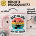 Garten Pflanzen Gärtner Tasse Geschenk Lustige Geschenkidee Spruch Garten Opa Wie Ein Normaler Opa Nur Viel Cooler Rosa Trendation