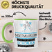 Basketballspielerin Weil Es Keinen Schöneren Beruf Gibt Tasse Geschenk für Eine Basketballspielerin Lustig Grün Trendation