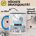 Geschenk für Schwimmsportlerin Tasse Lustige Geschenkidee Geburtstag Ich Bin Schwimmsportlerin Ich Darf Das Blau Trendation