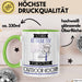 Outdoor-Köchin Tasse Geschenk Becher Stark Attraktiv Furchtlos Outdoor-Köchin Lustige Geschenkidee Grün Trendation