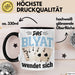 Poker Tasse Geschenk Das Blyat Wendet Sich Spruch Geschenkidee Schwarz Trendation