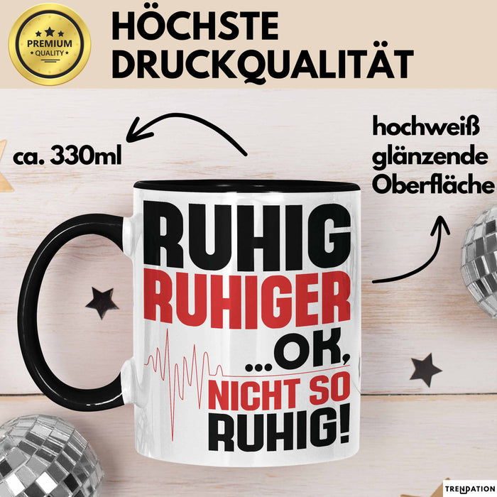Arzt Tasse Geschenk Mfa Krankenschwester Geschenkidee Anästhesist Kaffee-Becher Trendation