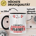 Flötist Geschenk Tasse So Gut Kann Nur Ein Flötist Aussehen Geschenkidee Kaffee-Becher Schwarz Trendation