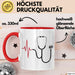 Arzt Tasse Geschenkidee Medizinischer Profi Lustiger Spruch Geschenkidee Lustig Rot Trendation