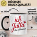 Jutta Tasse Geschenk Ich Bin Vollkommen Jutta Geschenkidee Geburtstag Schwarz Trendation