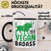 Veganer Tasse Geschenk Gym Vegan Gesund Stier Geschenkidee Trendation