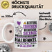 Halbenkel Geschenk Tasse Lustiger Spruch Erheben Sie Sich Der Halbenkel Betritt den Raum Weiß Trendation